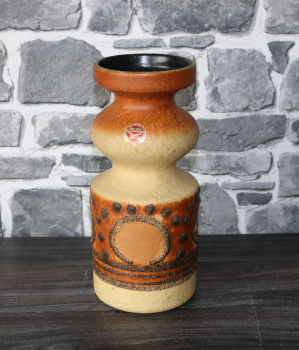 Haldensleben VEB Vase / 3077 A / 1960-1970er Jahre / EGP East German Pottery Keramik / DDR